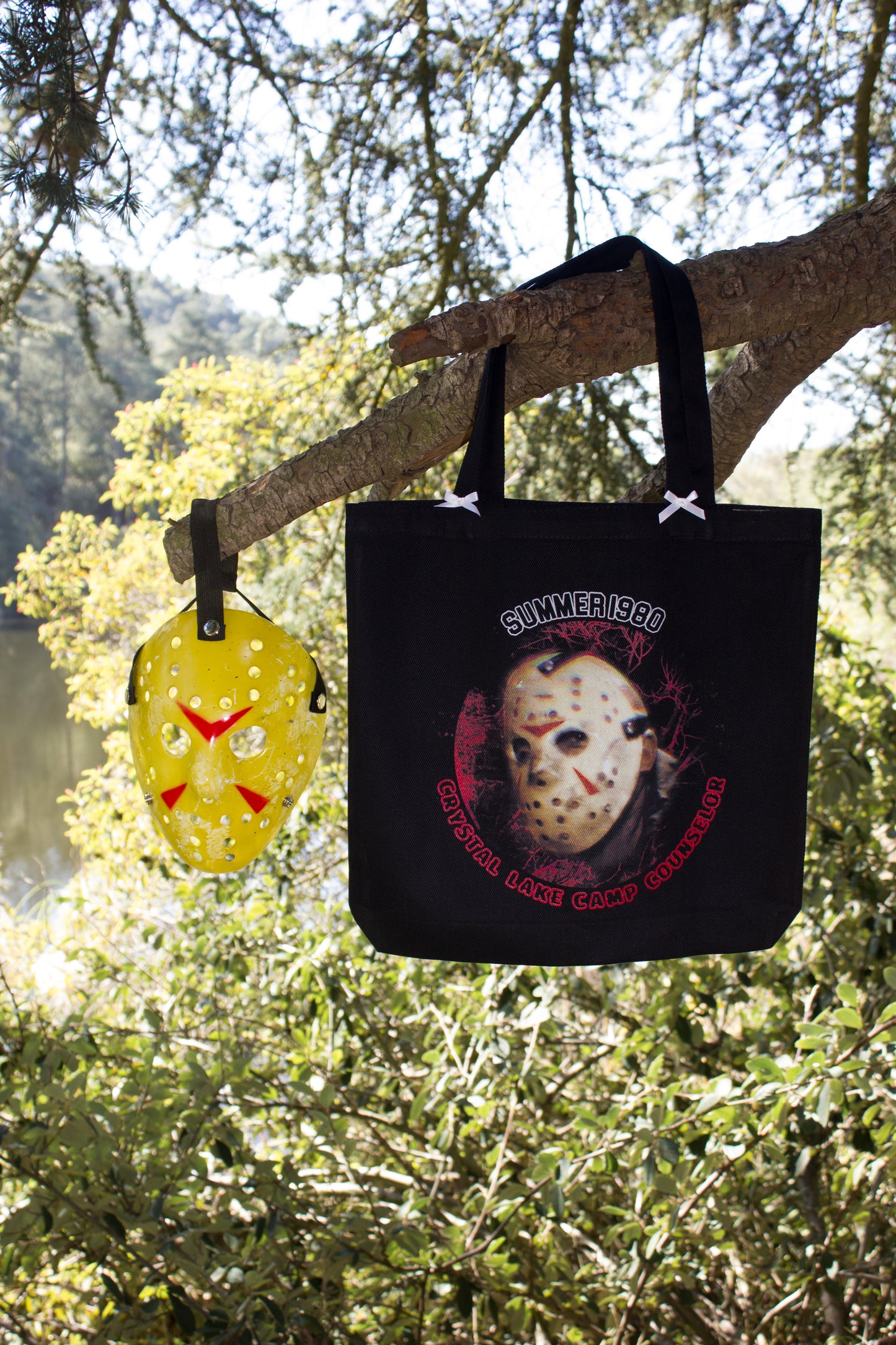 "jason" tote bag
