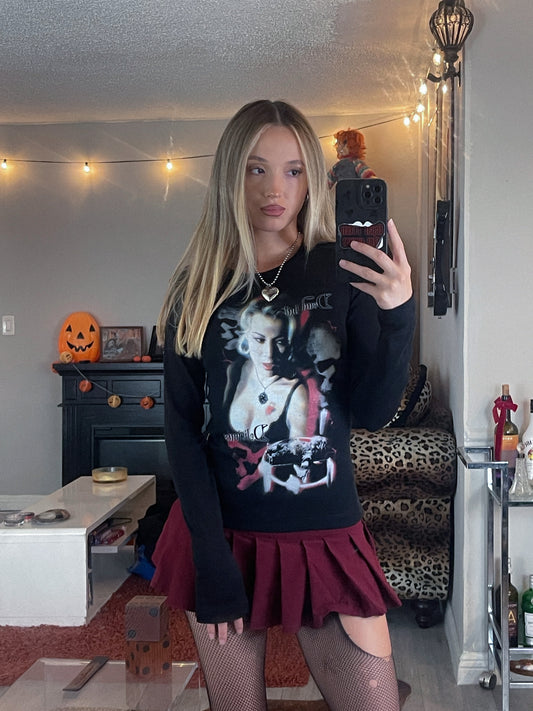 "Dead but Delicious" long sleeve tee