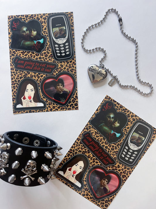 "Jennifer's Body" Sticker Sheet