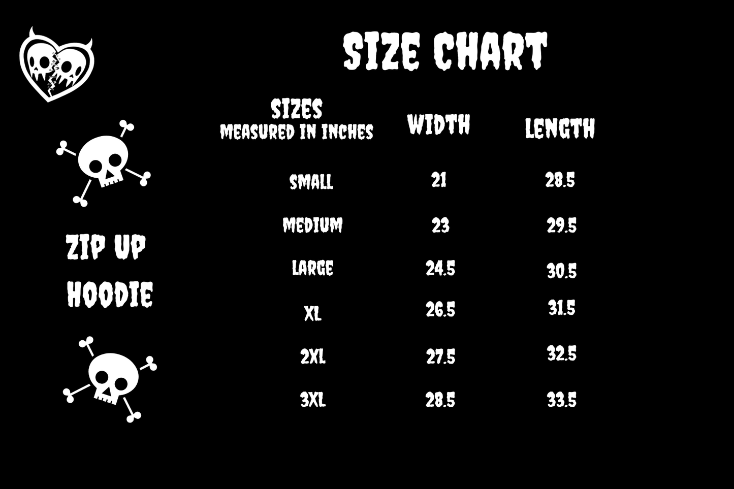 "bloodsuckers" zip up hoodie