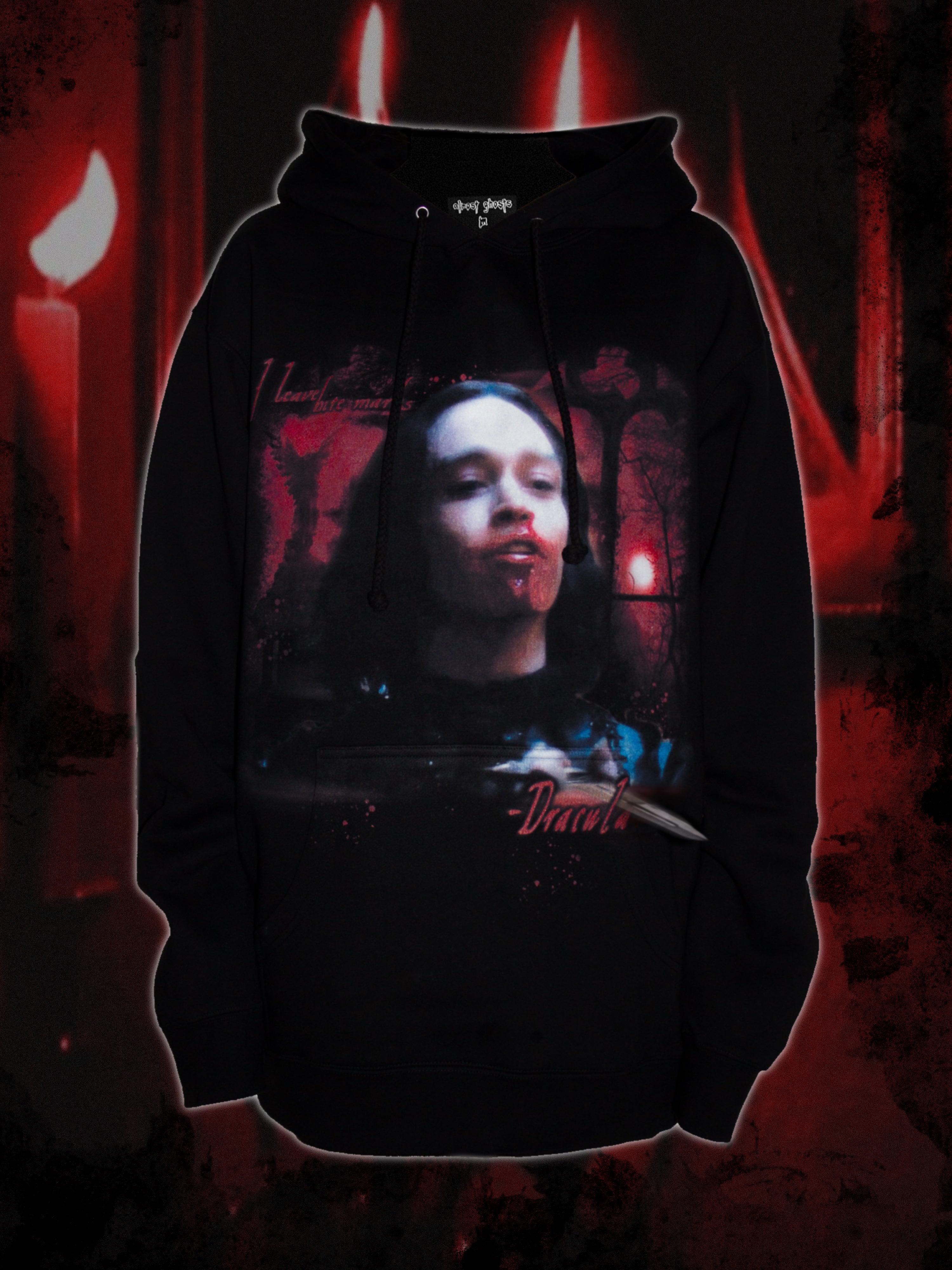 Almost Ghosts - Dracula Hoodie - Almost Ghosts - Dracula Hoodie -
