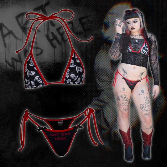 "TERRIFY or DI3" Bikini