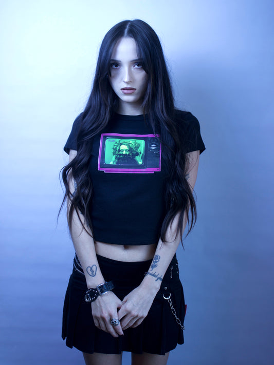 "Bear Trap Girl" Baby Tee