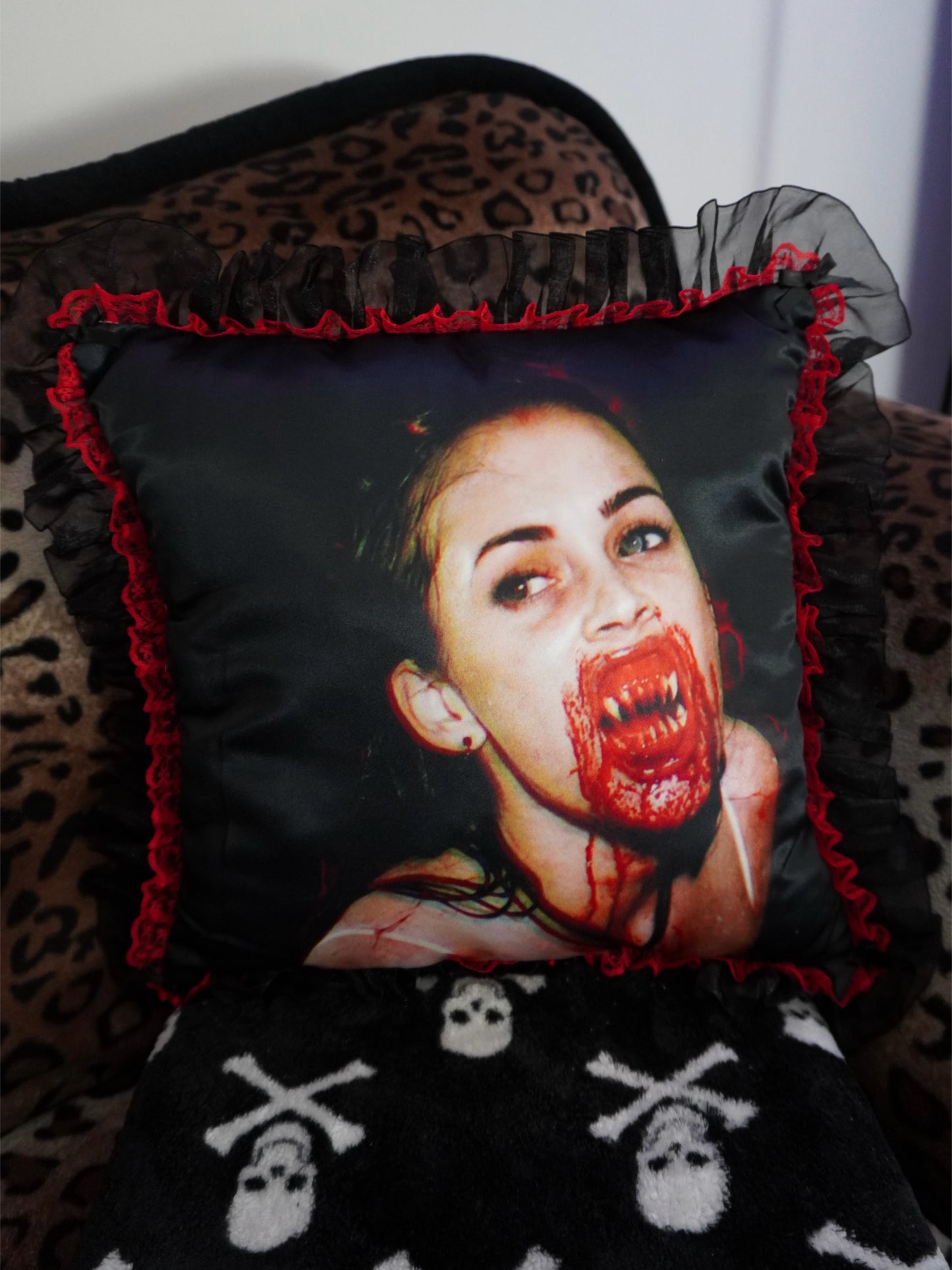 "Sacrifice" Satin Pillow