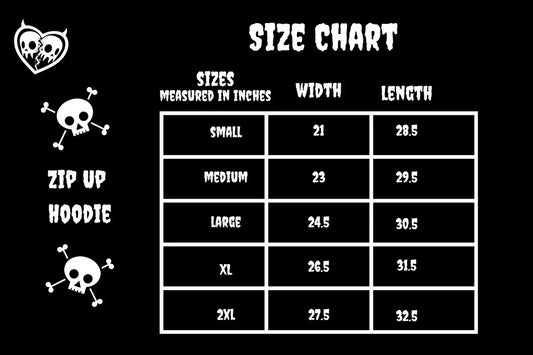 "Normal People Scare Me!" zip up hoodie