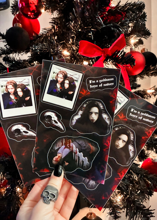 "ginger snaps" 5 sticker sheet