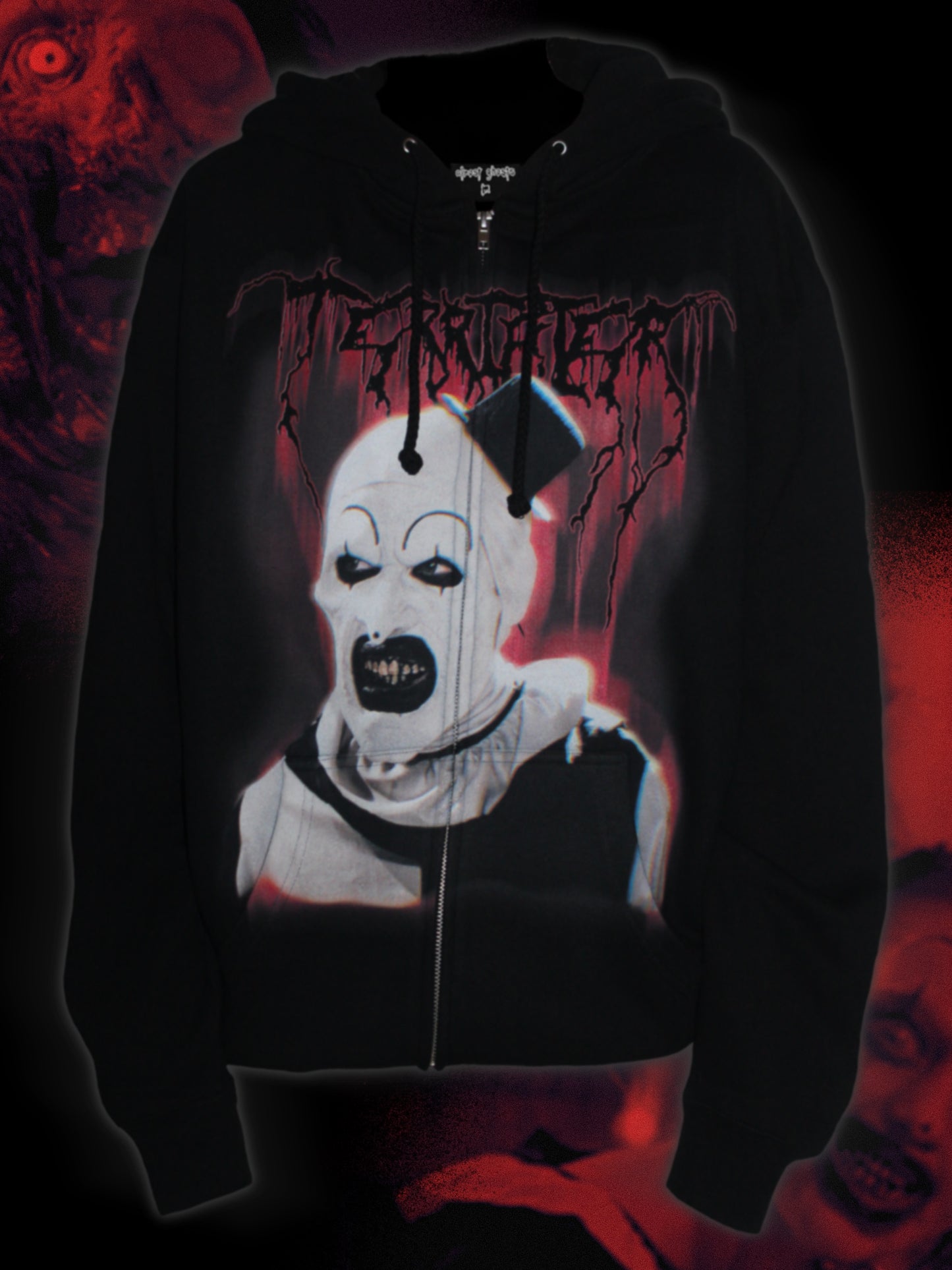 "i <3 art" zip up hoodie