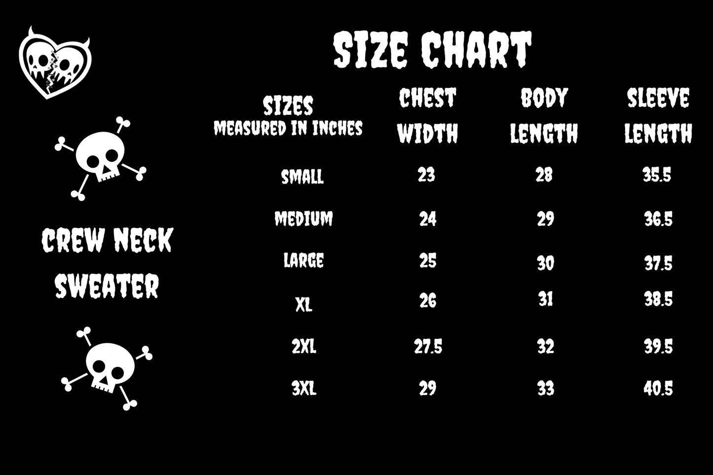 "resurrection" crew neck