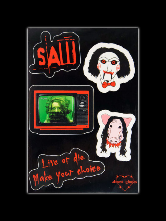 "Saw" Sticker Sheet