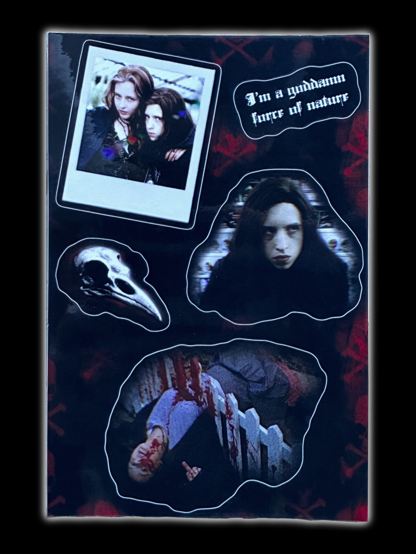 "ginger snaps" 5 sticker sheet