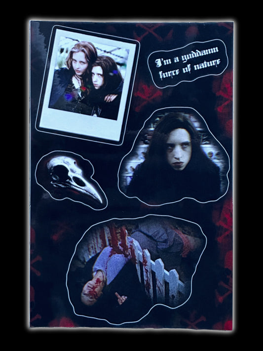"ginger snaps" 5 sticker sheet