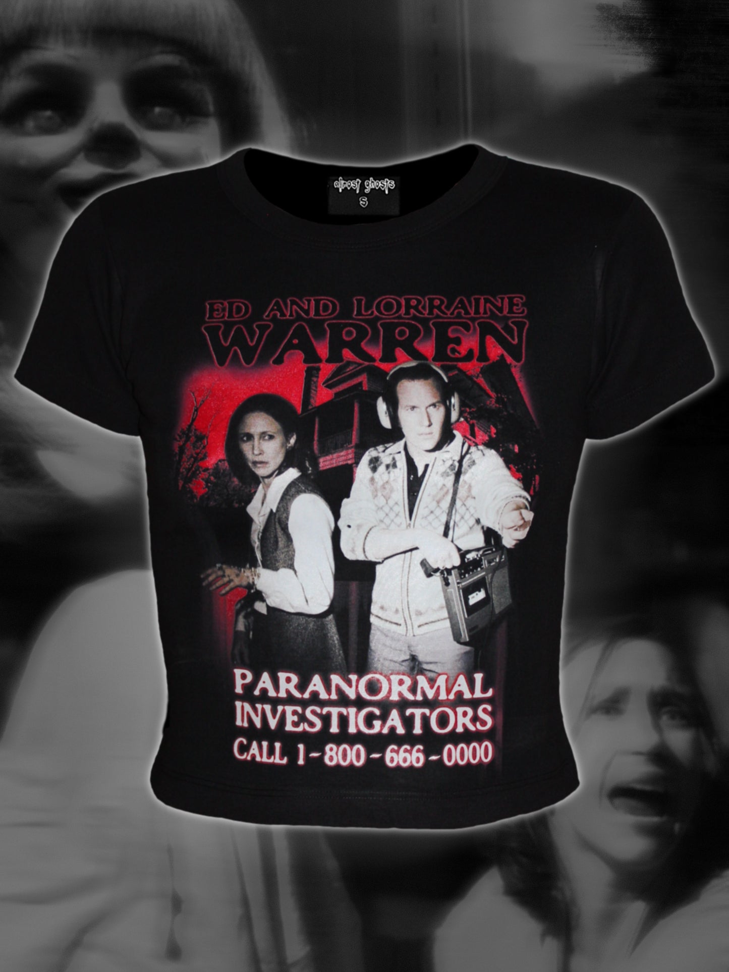 "paranormal investigators" baby tee