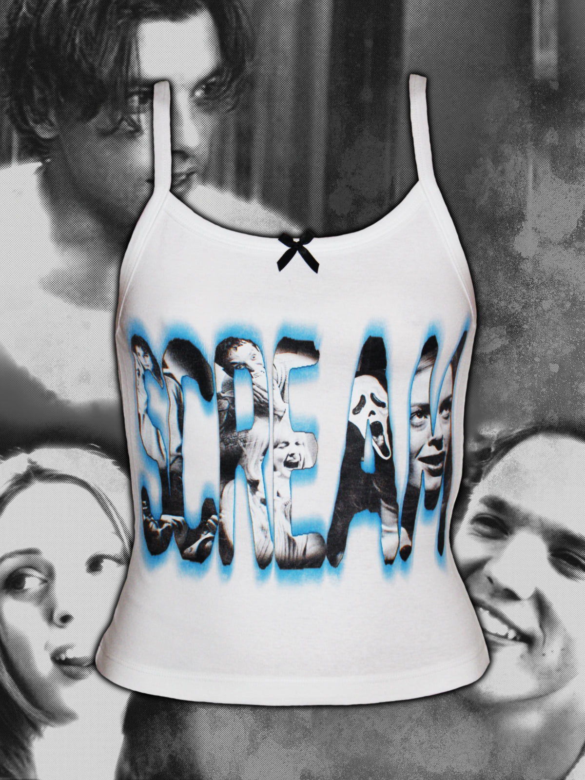 "scream" baby tank top