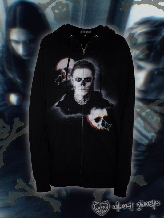 "Normal People Scare Me!" zip up hoodie