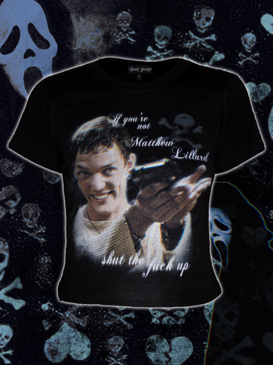 "s.t.f.u" baby tee