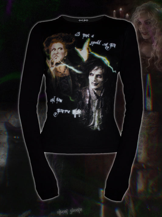 "season of the witch" long sleeve tee
